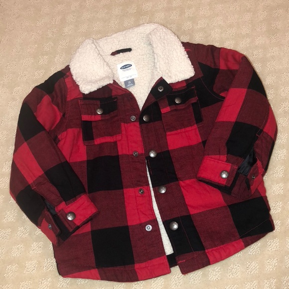 old navy flannel jacket